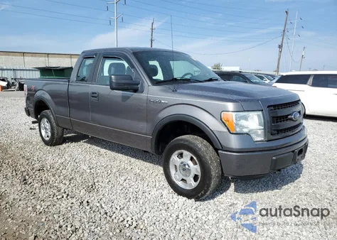 2014 Ford F150 Super Cab из США, поврежденный, VIN 1FTEX1EM9EFC18798